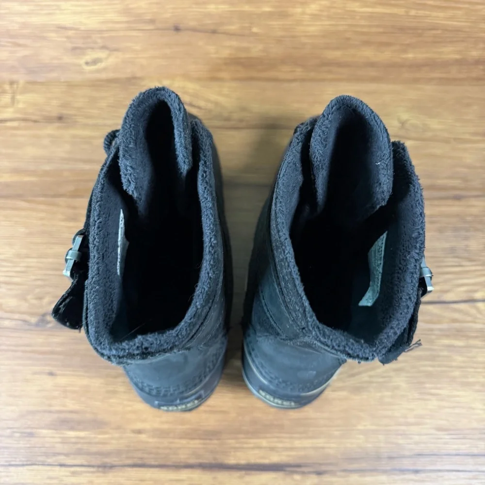 Sorel Winter Fancy Lace II‎ Snow Boots Waterproof Shoes Women’s Size 7.5